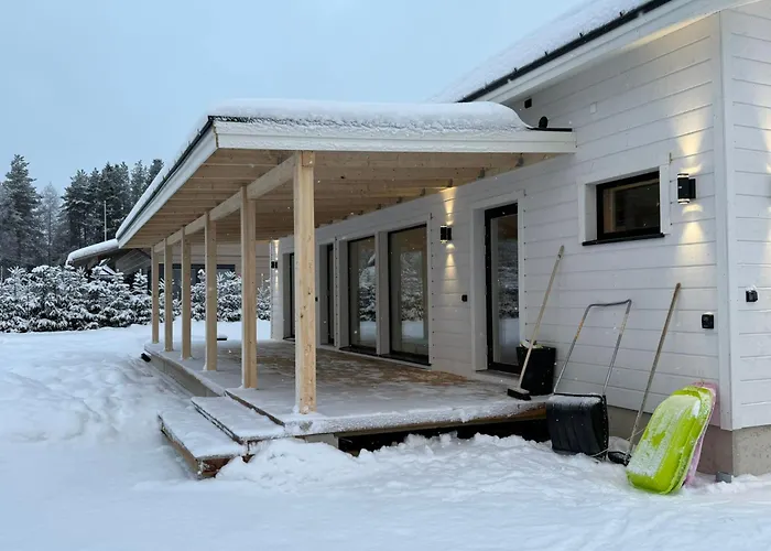 빌라 Brand New Puomikuja 로바니에미